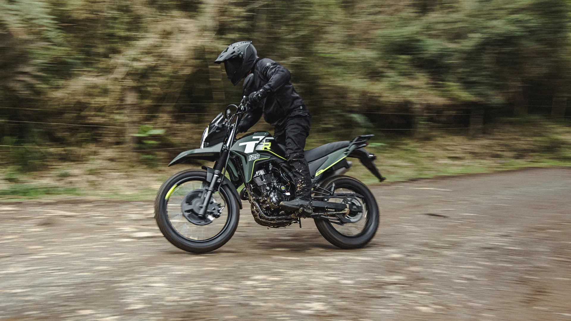 TTR 125 Verde militar 2